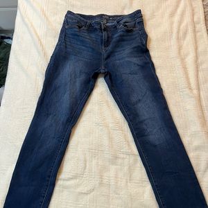 Soho High Waist Skinny Jeans,Size 10